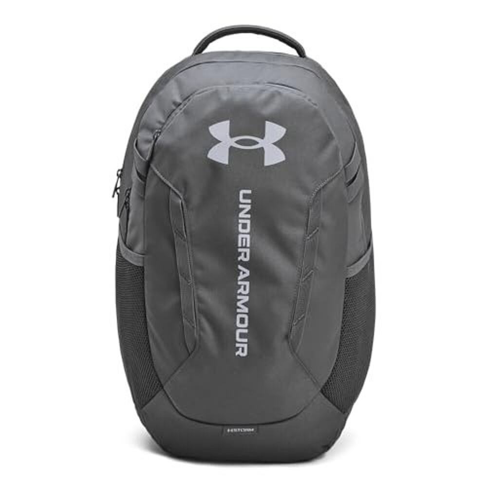 Under Armour Ua Hustle 6.0 Backpack, Castlerock/steel -